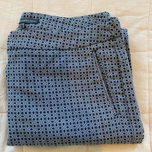 Adrianna Papell, Ankle Pant, Blue, Size 10